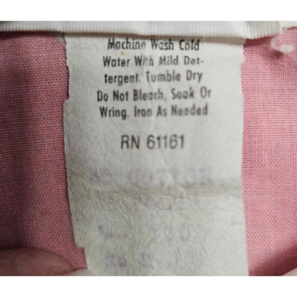 Vintage Aikane Hawaii Aloha Shirt – Pink Floral – Size Large - Picture 3 of 3